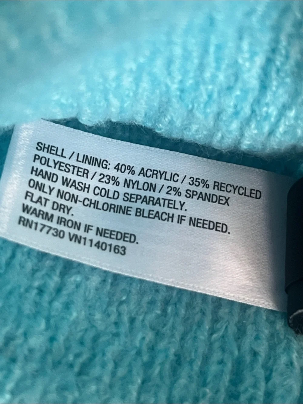 🇺🇸Kids Cozy Ribbed Knit acrylic Beanie - Light Blue
